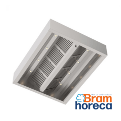 Inductiekap eilandmodel voor grootkeuken